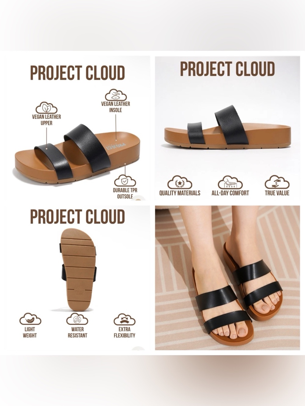 Project Cloud Hilltop Sandals